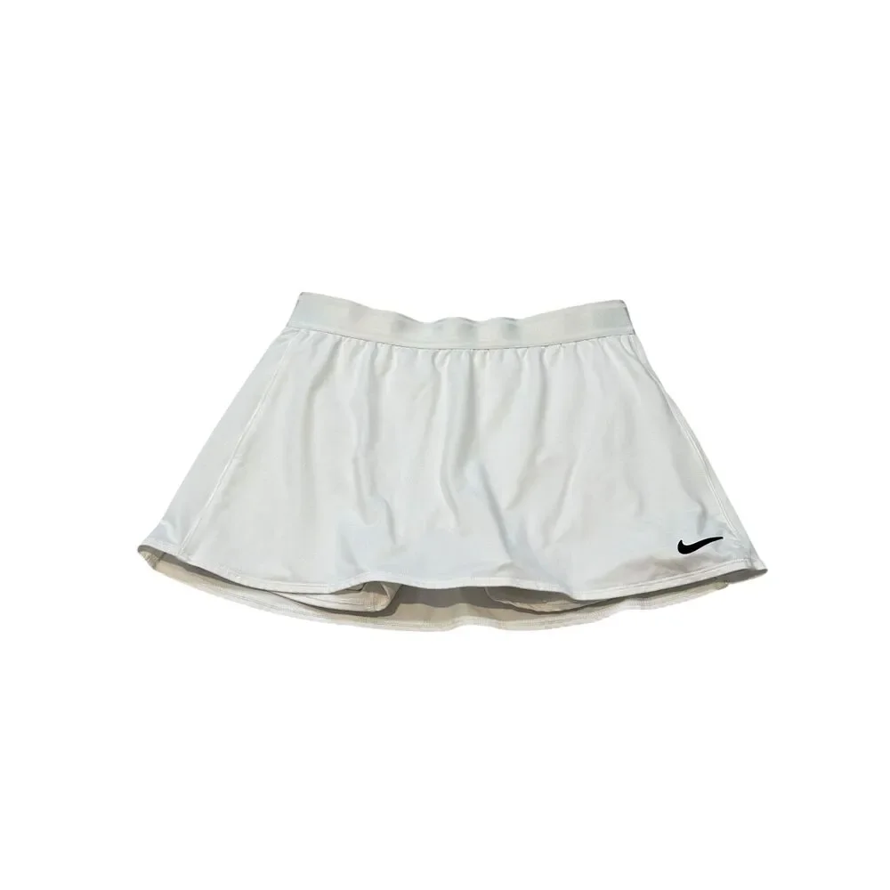 Nike NikeCourt Dri-FIT Tennis Skirt White Size M
